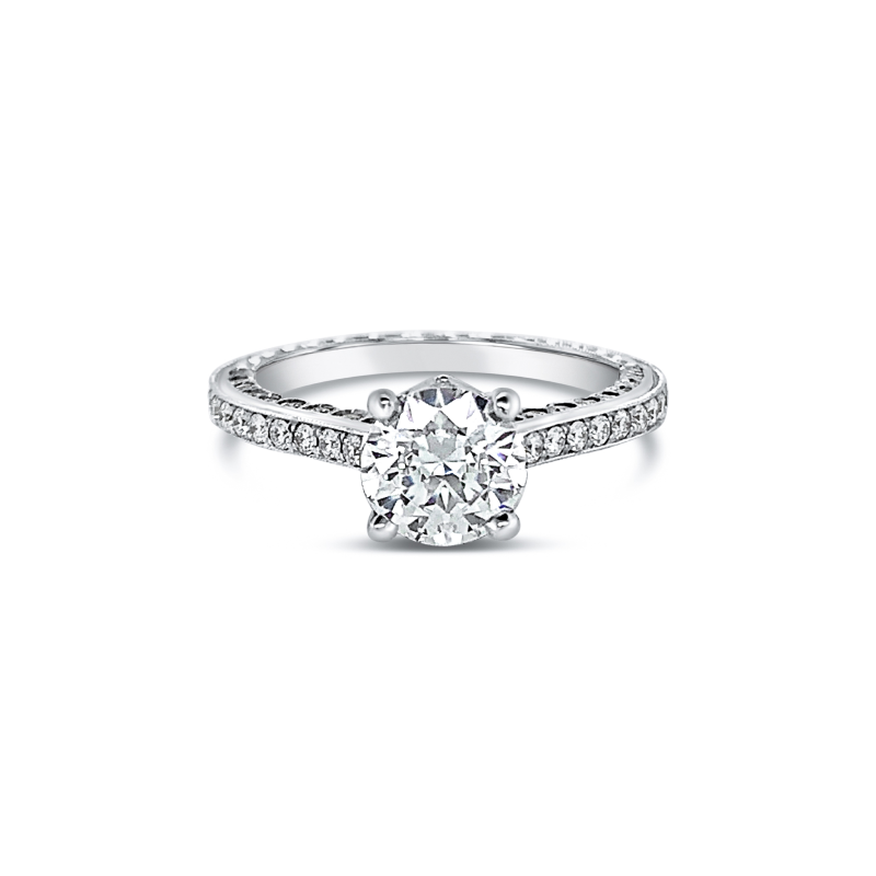 Jack Kelége hidden diamonds engagement ring - KGR1210