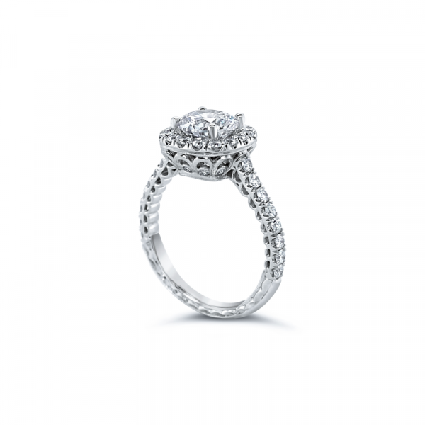 Diamond Halo Engagement Ring - KGR1150