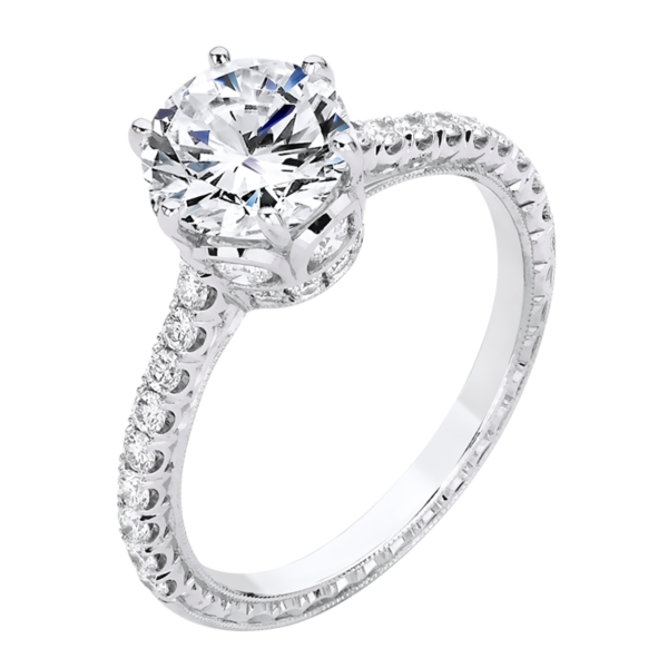 Round Solitaire Engagement Ring - KGR1247