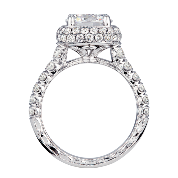 Round Halo Diamond Engagement Ring - KPR609