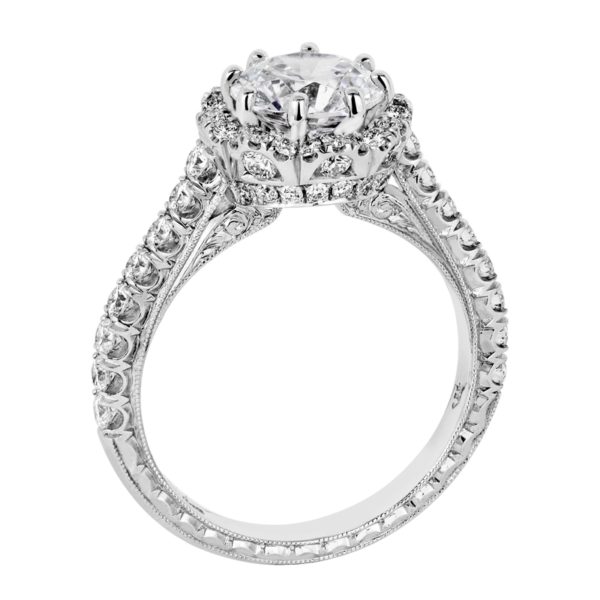Diamond Halo Engagement Ring - KPR751