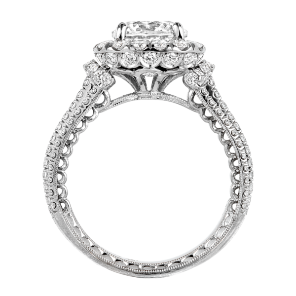 Diamond Halo Engagement Ring - KPR765