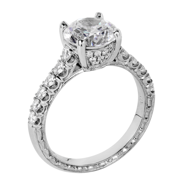 Round Solitaire Engagement Ring - KPR759
