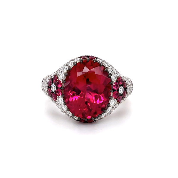 Jack Kelége rubellite ring - KGR124